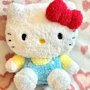 Hello Kitty Overalls Plushie! (12-13inch)